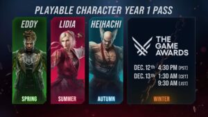 شخصیت‌های Tekken 8 Final Year 1 در The Game Awards 2024 معرفی می‌شوند